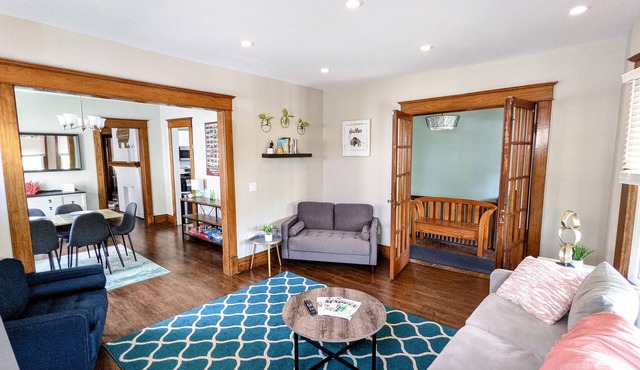 Heart of Hertel Prime Location in Buffalo with A/C and Parking!