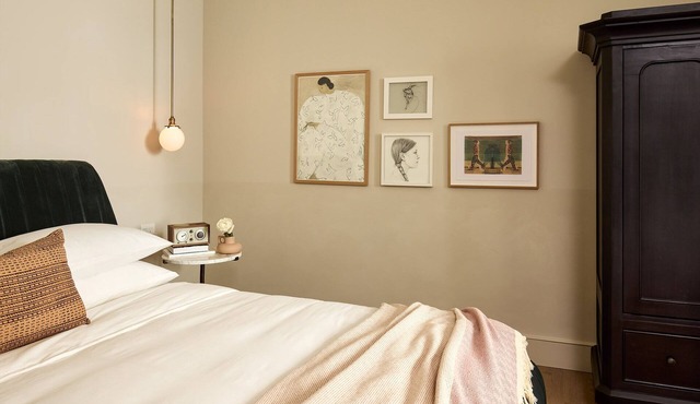 Heated Outdoor Pool and Sauna at Intimate Suites - An Urban Retreat in Fishtown