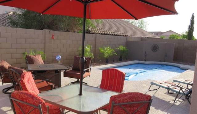 HEATED POOL! 3 BEDROOM In Quiet Sundance Community Of Buckeye, AZ