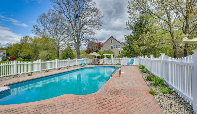 Heated Pool, 6 Acres: Beacon Area Vacation Rental