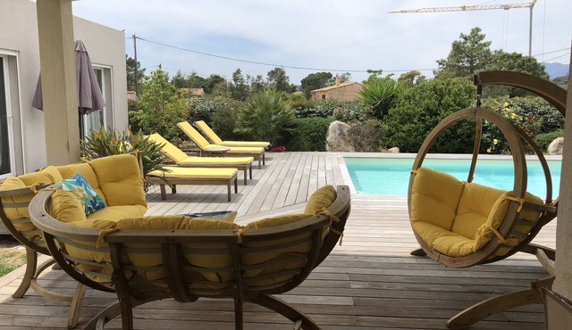 Heated pool - Beaches 2 min - 5 bedrooms - Clim Wifi