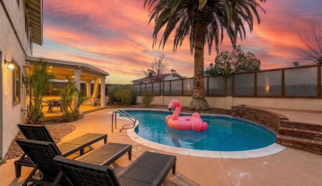 Heated Pool Game Room Arcades King Beds