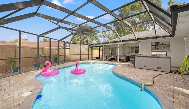 Heated Pool Home | Pet-Friendly | Minutes to Beach