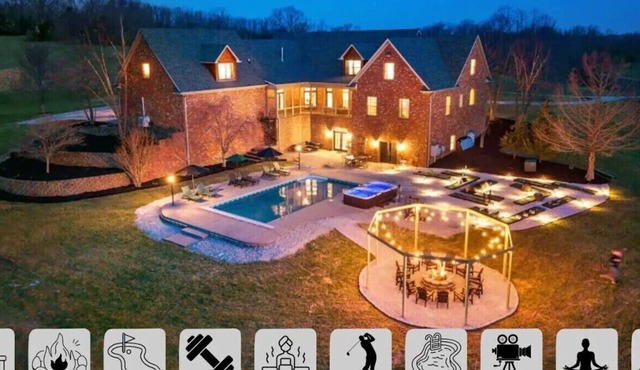 Heated Pool, Hot Tub, Mini Golf, Theater-Sleeps 28