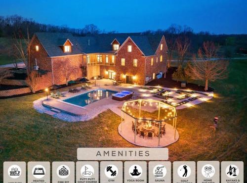 Heated Pool, Hot Tub, Mini Golf, Theater-Sleeps 28