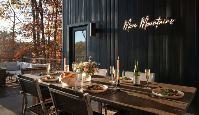 Heated Pool + Hot Tubs Luxe Asheville Dual Retreats Mountain Views