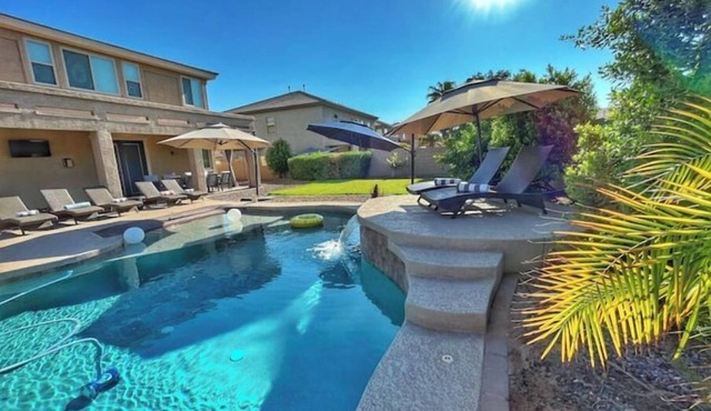 Heated Pool & Hot Tub w/resort-style Backyard Oasis! Huge Family-Friendly Home