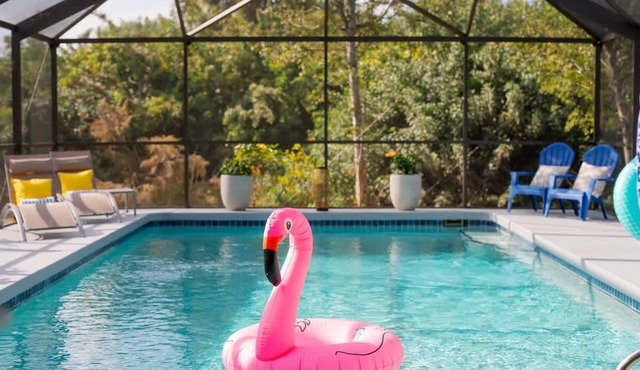Heated Pool Oasis w/Game Room & BBQ Grill