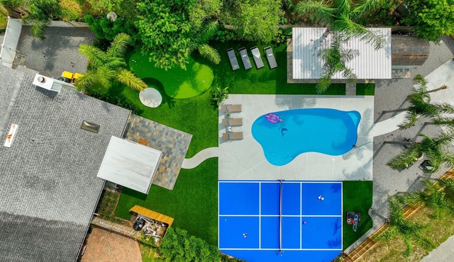 Heated Pool + Pickleball Court & Putting Greens