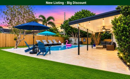 Heated Pool Villa with Mini Golf & Game Room Fort Lauderdale