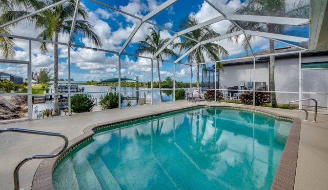 Heated Pool | Wide Gulf Access Canal | BBQ | Kayak