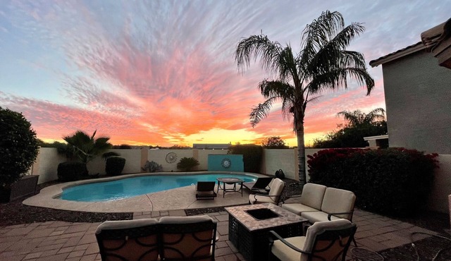 HEATED Private Pool and Heated Patio at this GORGEOUS Home!