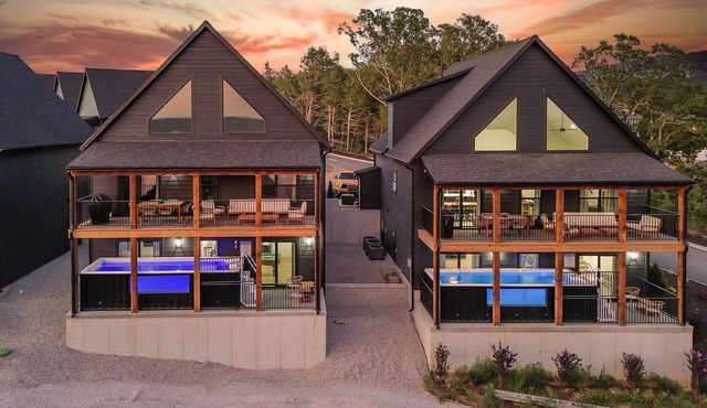 Heated private pools, Lake views, Wheelchair friendly | The Cottages