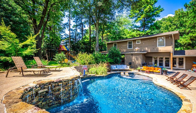 Heated Saltwater Pool ❤️ Mid Century Oasis ❤️Indoor-Outdoor❤️Modern Escape