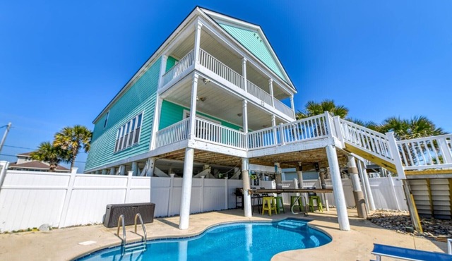 Heaven Can Wait - Oceanfront w/Heated Pool and Sooo Much More!