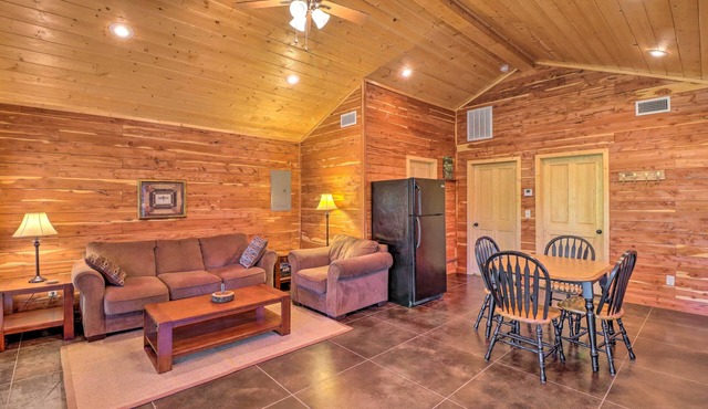 Heber Springs Cabin w/Deck + River Views!