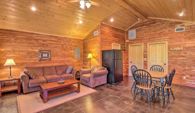 Heber Springs Cabin w/Deck + River Views!