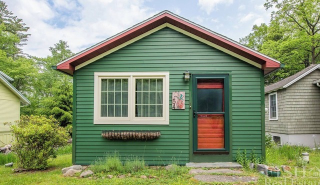 "Helena's" quaint single-level Sears cottage diagonally across from the Sweet Shop in Eagles Mere.