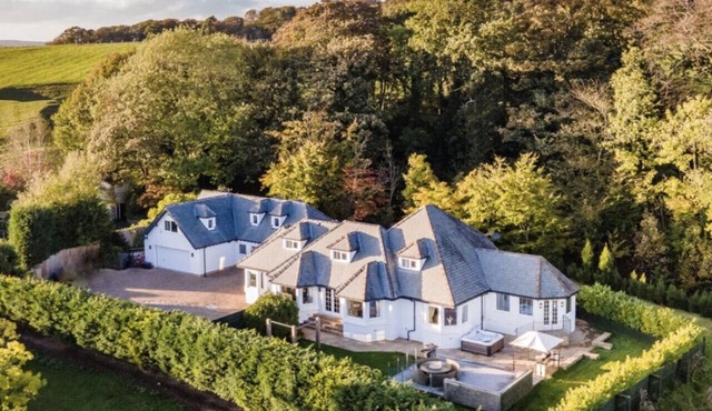 Hen Haven Manor – Celebration Retreat with Hot Tub & Outdoor Bar!