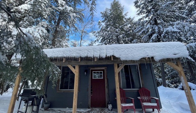 Henrys cabin on the river