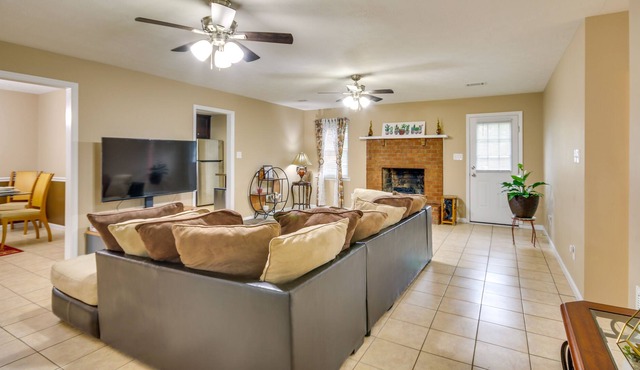 Hephzibah Vacation Rental: Patio w/ Charcoal Grill