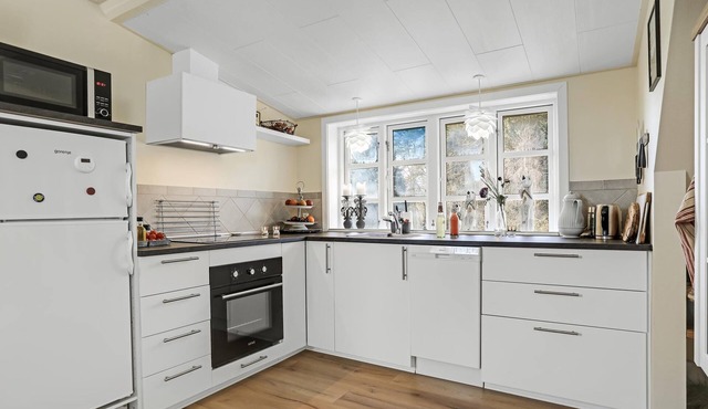 Here you will find a cozy vacation apartment in the north of Bornholm.