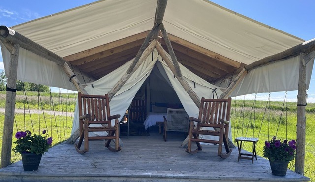 Heritage Ranch 'Rainbow' Glamping Tent (12)
