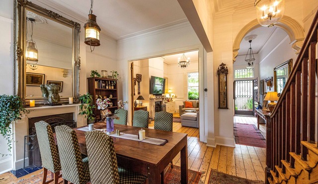 Heritage terrace house with oasis pool garden by the beach