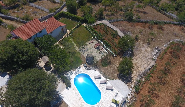 Heritage Villa HEAVEN No. 1 near Trogir, heated pool