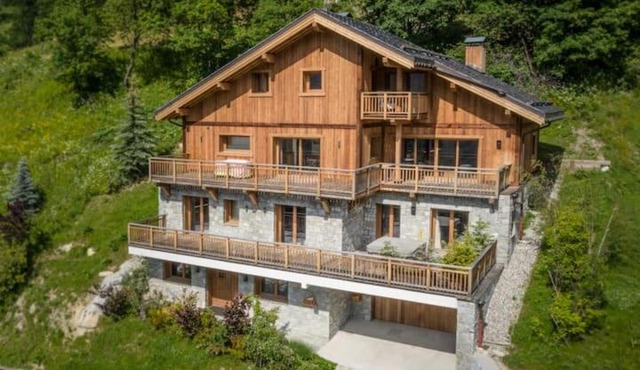 Hermine Luxury Chalet Meribel Center Sauna Jacuzzi