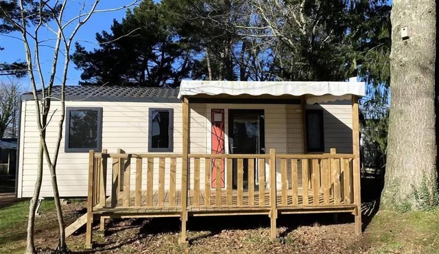 Hermitage campsite * - BERMUDES 3ch 6 persons