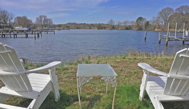 Heron Cove, a Waterfront vacation spot near Rock Hall with private pier