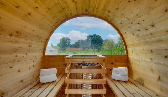 Hershey Retreat | Pool, Spa, Sauna, Plunge, & Pond