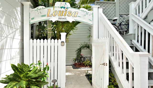 Hidden away near the Southernmost Point, Louisa's Hideaway is it!