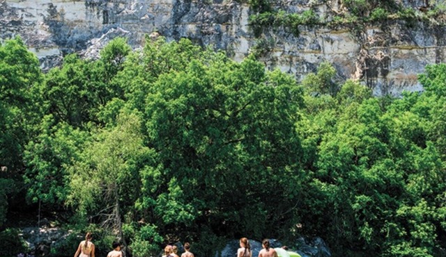 Hidden Gem on the Crystal clear water of the Nueces River