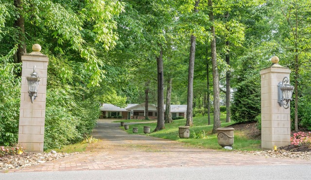 Hidden in a Private Wooded Area