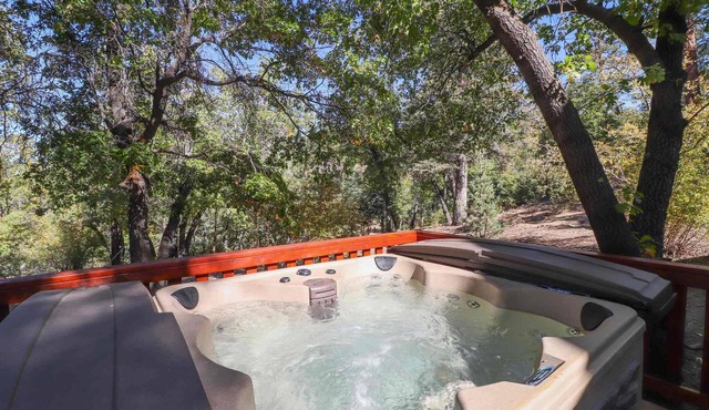 Hidden Oaks by Destination Big Bear : Luxury! Forest Views! Hot Tub! Foosball!