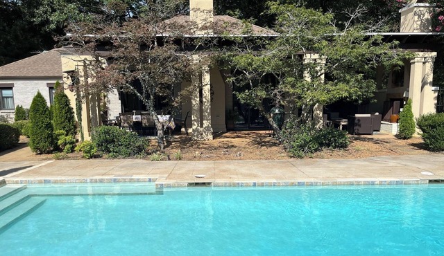 Hidden oasis near Ole Miss! Luxurious pool house, outdoor areas, pet friendly!