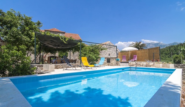 Hidden Paradise Near Dubrovnik : Peace, Space, Privacy, Views, Close to Beach