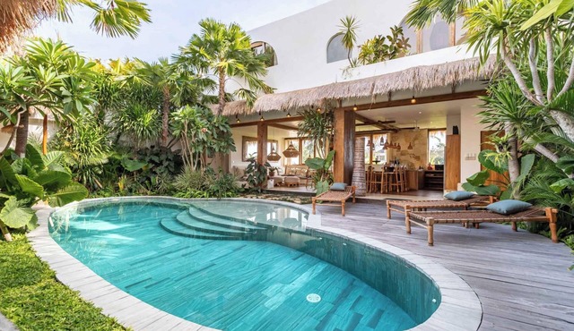 Hidden Paradise w/Rice Fields View 12min to Beach