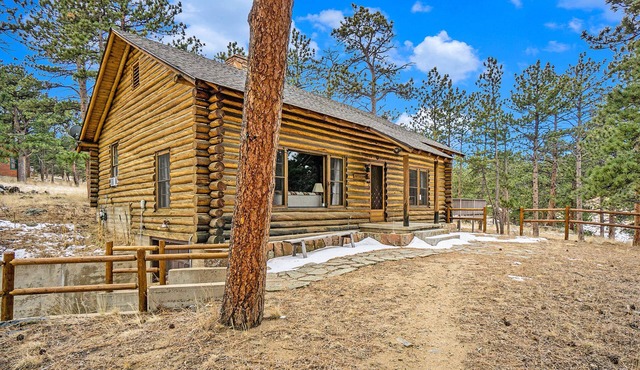 Hidden Pines - Family Log Home near downtown Estes Park - EV #3034