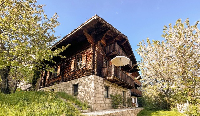Hide-away chalet in the Swiss mountains with sauna
