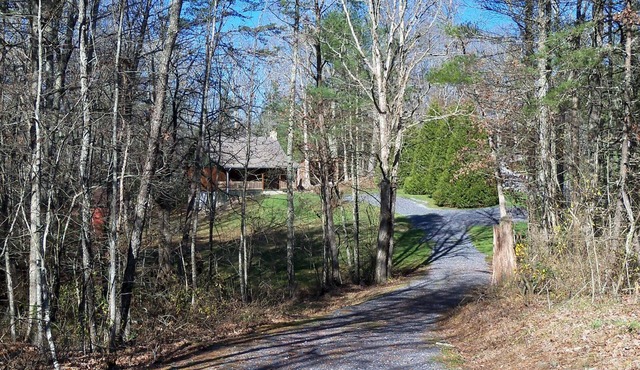Hide Away Log Cabin nestled in a serene setting in Beautiful Bath County, Va.