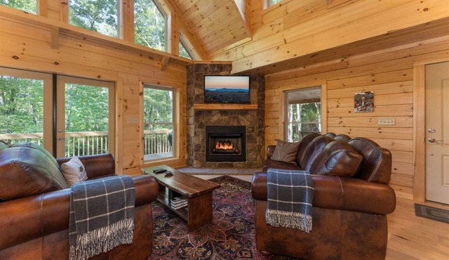 Hideaway Cabin in Cedar Mountain | 2 Bed, 2 Bath