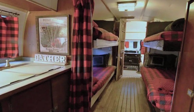 Hideout Vintage Airstream. River Access