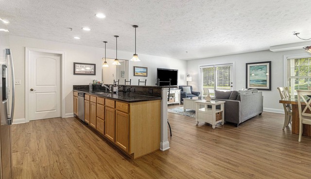 High-End Downtown Traverse City Ground Floor Condo on Quiet Street