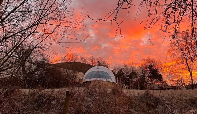 High end glamping in beautiful rural location in Mid-Wales