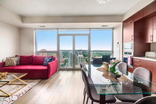 High Floor 1 Bedroom plus Den Condo Apartment City View North York Toronto