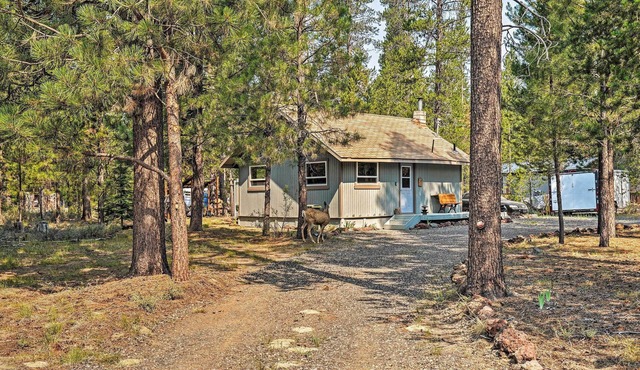 High Lakes Hideaway: La Pine Fishing Cabin!