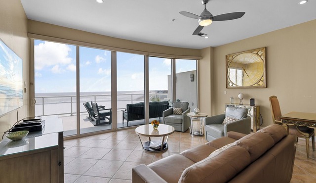 High Style Penthouse #5PH2 With 180 Degree View Of The Gulf and Lazy River